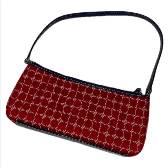 kate spade Handbags - Kate Spade Vintage Noel Dot Bag Small Baguette Bag